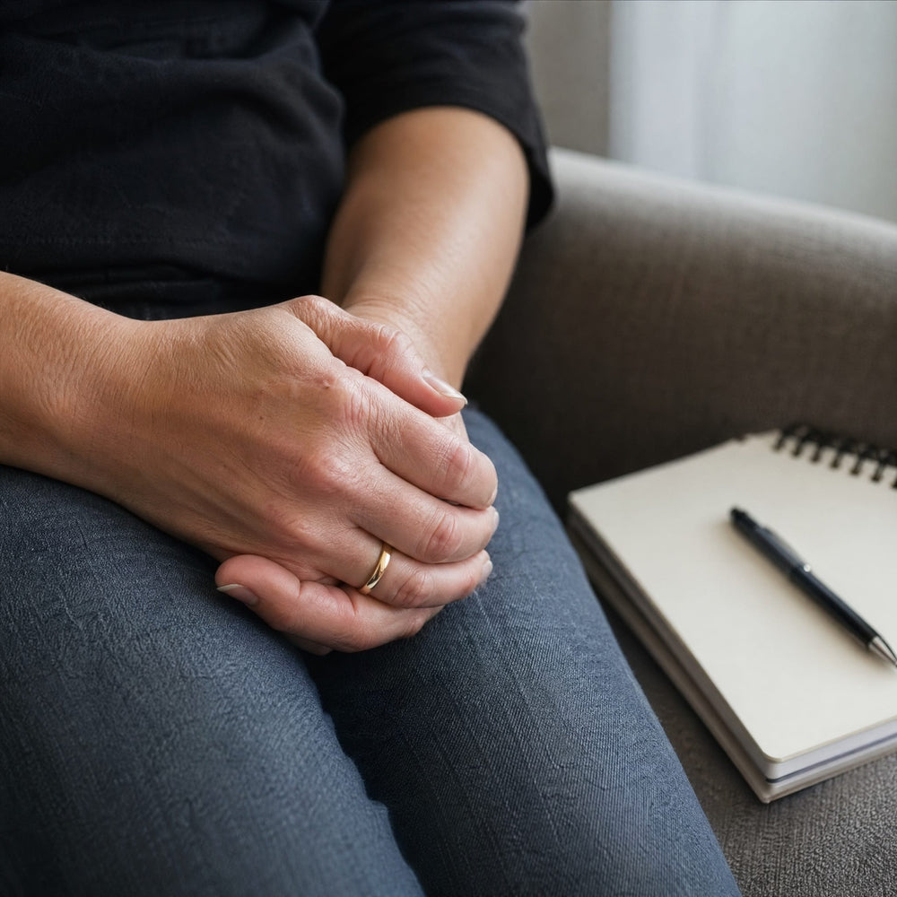 2. Your head goes in spirals every time you pray — that's anxiety, not absence