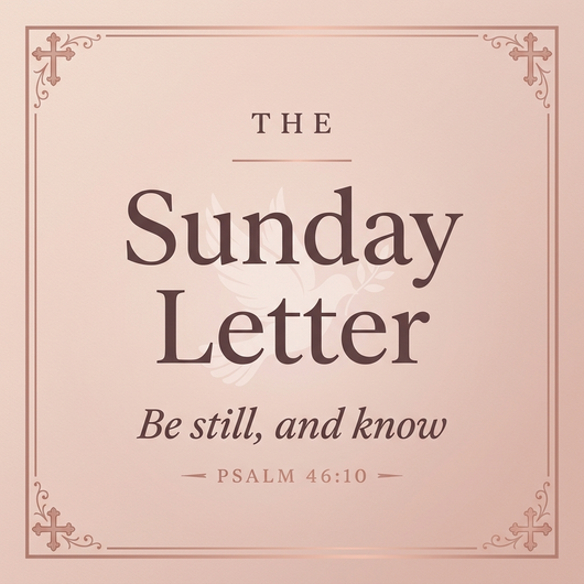 The Sunday Letter