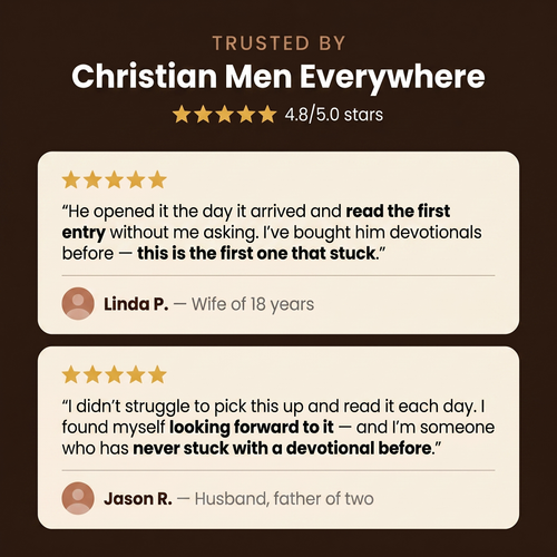 One Minute With God For Men